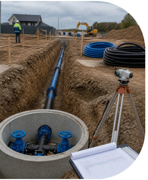 Проектирование наружных сетей водоснабжения в Уссурийске